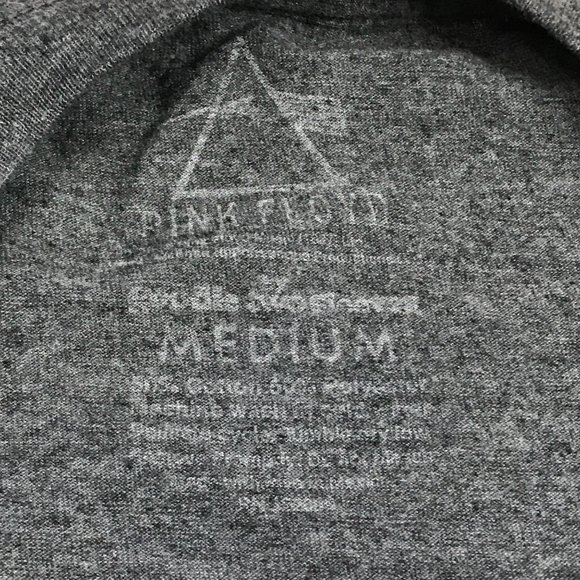 Pink Floyd Womens Seamless Crewneck Band Tee Graphic T-Shirt Medium Short Sleeve - Picture 6 of 9